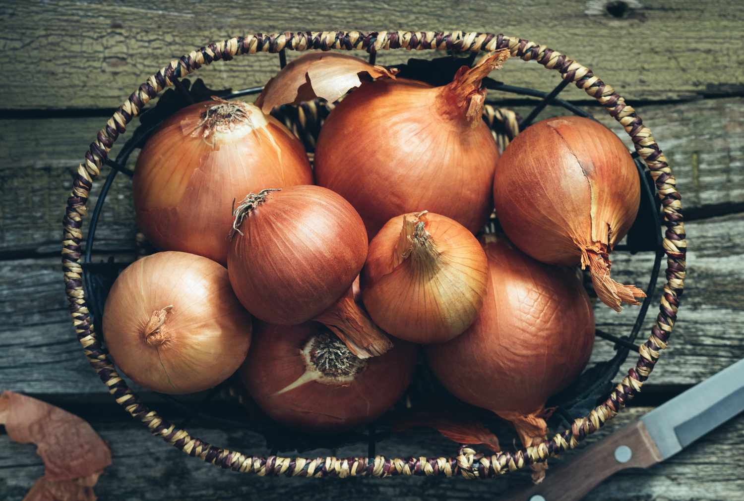 curing onions