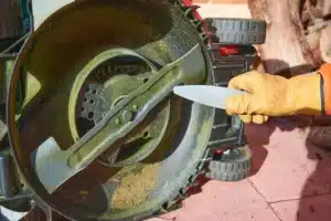 how often to sharpen mower blades