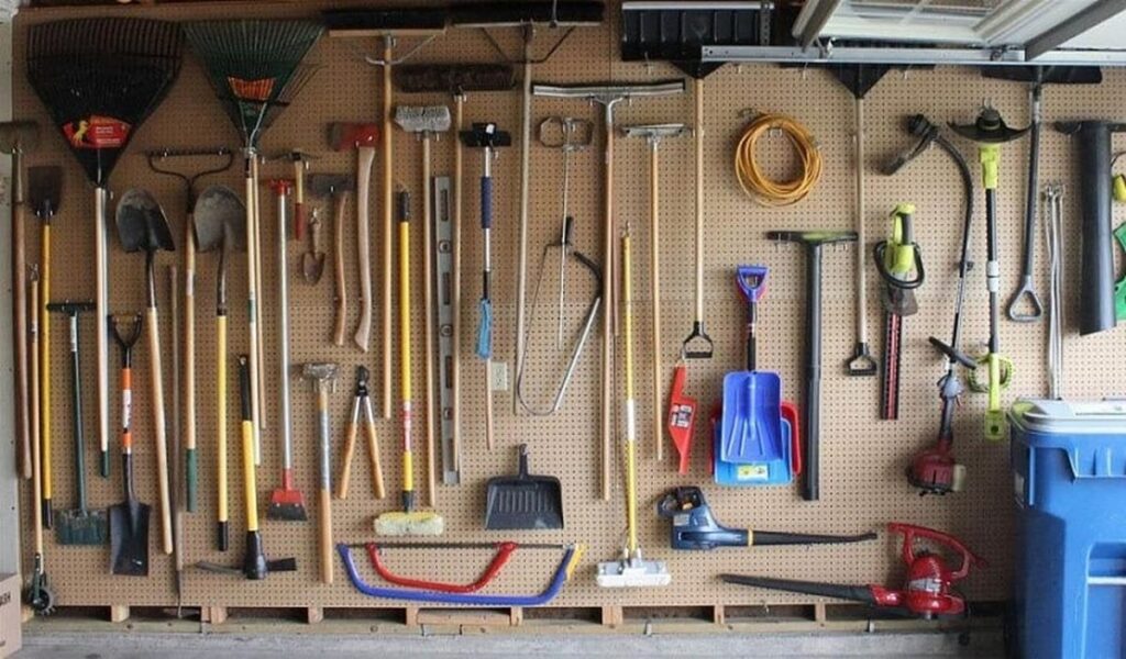 wall mounted solutions diy tool storage