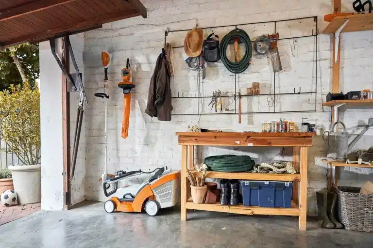 yard tool storage